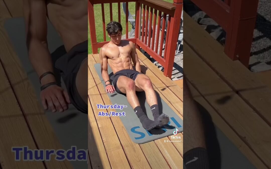 My Weekly Workout Schedule!