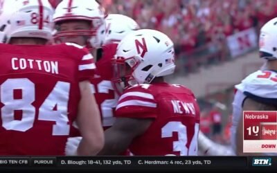 Illinois at Nebraska – Football Highlights