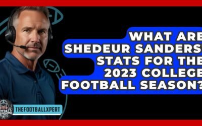 What Are Shedeur Sanders’ Stats for the 2023 College Football Season? – The Football Xpert