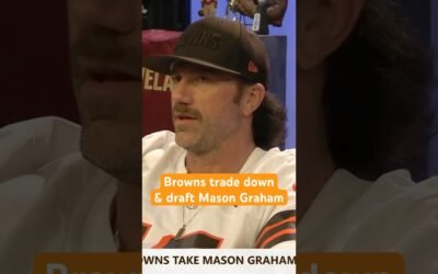 #clevelandbrowns draft #masongraham. #nfl #football #nfldraft #travishunter #browns #shorts #ucss