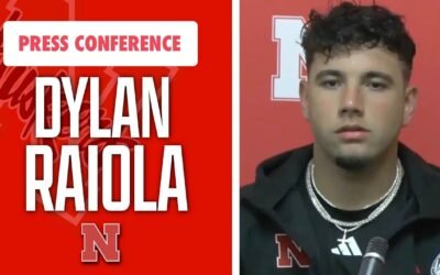 Nebraska Football QB Dylan Raiola speaks to the media following 24-6 Minnesota loss I GBR