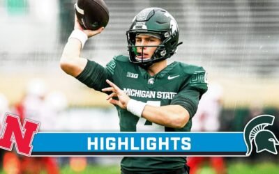 Nebraska at Michigan State | Highlights | Big Ten Football | Nov. 4, 2023