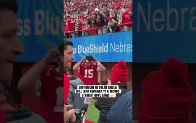 Two years, two bowl games for Dylan Raiola. #huskers #nebraska