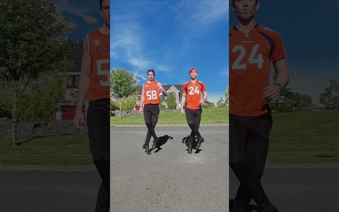 Gardiner Brothers Irish Dancing x Denver Broncos #shorts #irishdance #denverbroncos #NFL