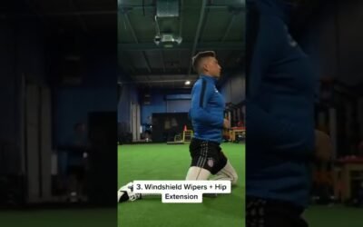 5 Hip Mobility Exercises for Footballers #shorts