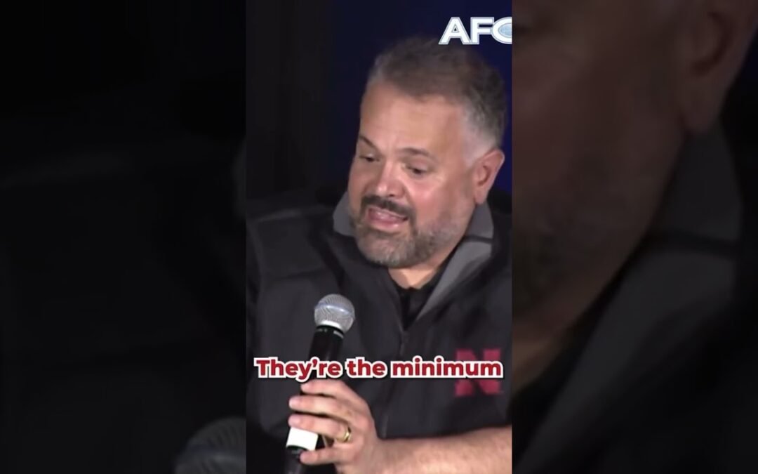 Nebraska Head Coach Matt Rhule at the AFCA Convention on Coaching