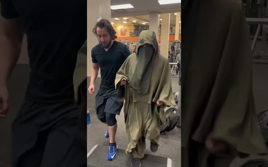 When Muslim women go to the gym! #shorts