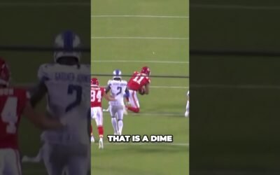 Patrick Mahomes Rips a Second Base Seam  #qb #football #mahomes #nfl