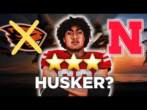 REACTION: Nebraska FLIPPING Brian Tapu From Oregon State | UPDATE | Husker Football Recruiting