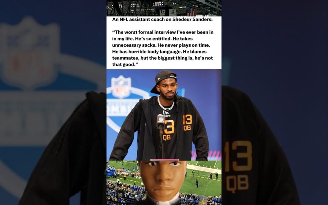 An #NFL assistant coach on Shedeur Sanders: #shedeursanders #deionsanders #nfldraft