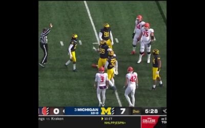 Michigan's Mason Graham with the Big Stop vs. Illinois | Michigan Football