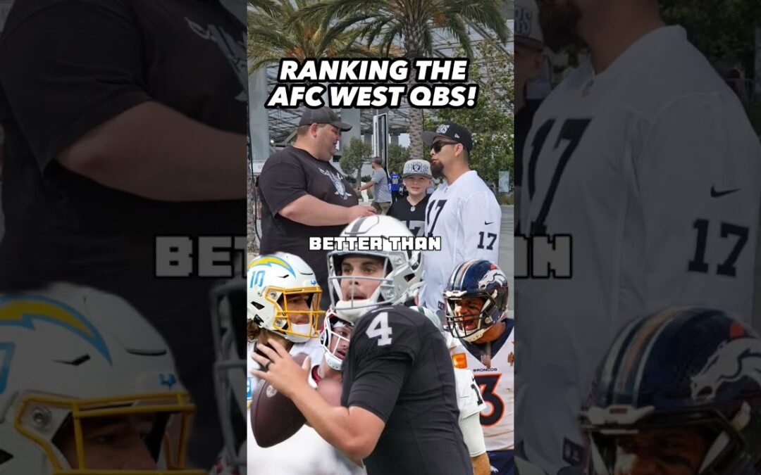 Fans rank AFC West QBs