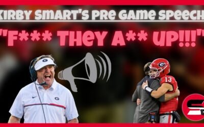 Kirby Smart's NSFW PRE-GAME SPEECH! Back-to-Back Champion Georgia Bulldawgs! “F*** THEY A** UP”!