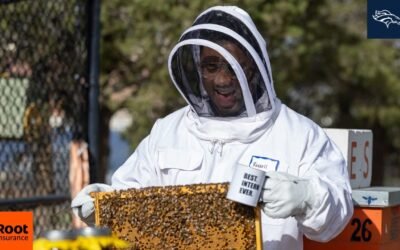 Behind the scenes with Peyton Manning and Russell Wilson for the Broncos' schedule release video