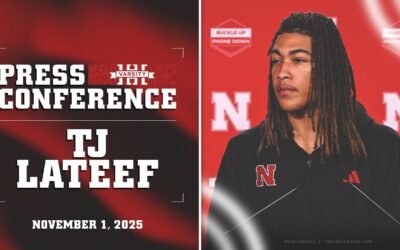Husker QB TJ Lateef after 21-17 loss to USC | Nebraska Football Press Conference