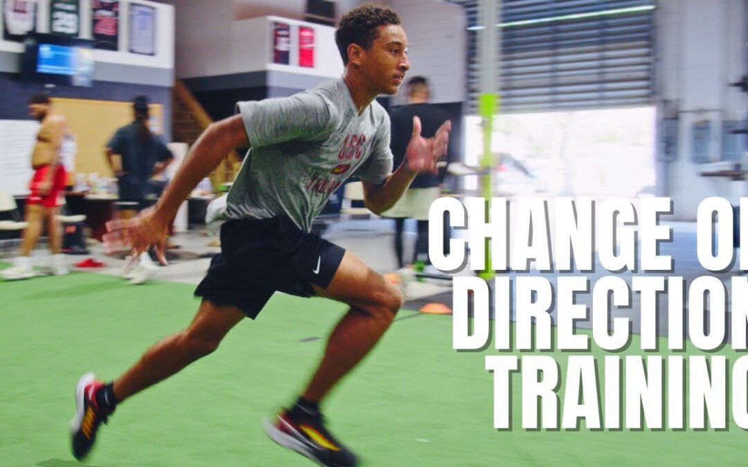 NFL Athletes Full Change of Direction Training Session