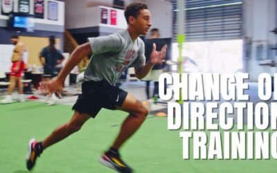 NFL Athletes Full Change of Direction Training Session