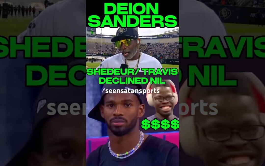 DEION SANDERS on SHEDEUR/ TRAVIS HUNTER JERSEY HATERS! #deionsanders  #coloradofootball #espn #nfl