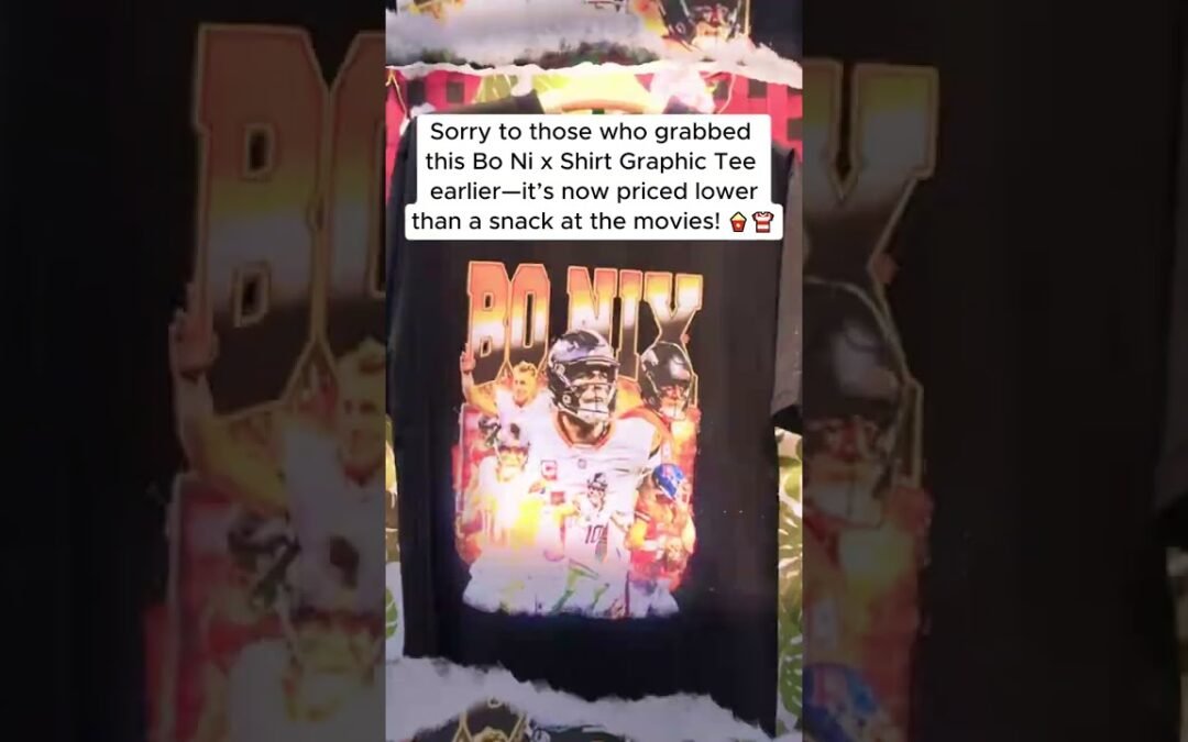 Bo Nix Shirt Graphic Tee