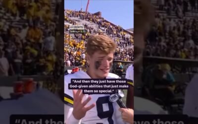 Michigan QB J.J. McCarthy Praises His Defensive Live | Big Ten Football