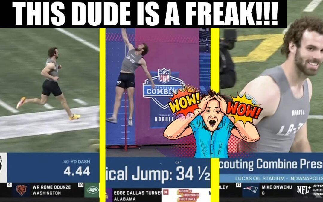 NFL Combine: NCST LB Payton Wilson STOLE THE SHOW! | 4.43 Official! | Luke Kuechly?!?