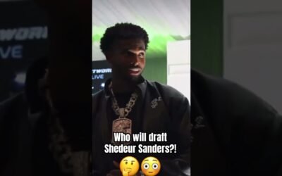 Is anyone going to draft Shedeur Sanders?! #nfldraft #shedeursanders #nflnews #deionsanders #nfl