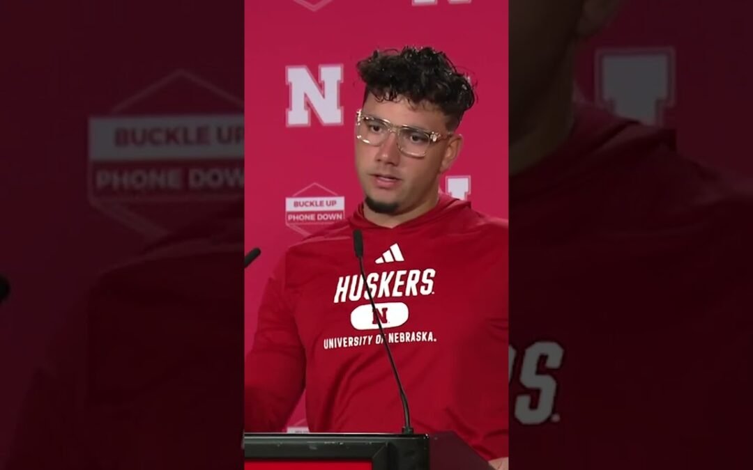 Nebraska QB Dylan Raiola says Michigan loss won’t break the team