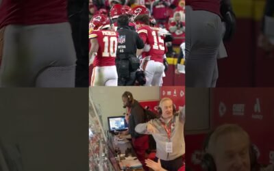 Mitch's reaction to our 8th straight AFC West Championship is electric! | Kansas City Chiefs #shorts