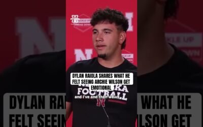 Dylan Raiola describes how the Huskers have surrounded Archie Wilson with love #NebraskaFootball