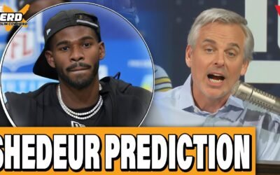 Colin Cowherd PREDICTS Shedeur Sanders to Browns after Russell Wilson to Giants | THE HERD NFL Draft