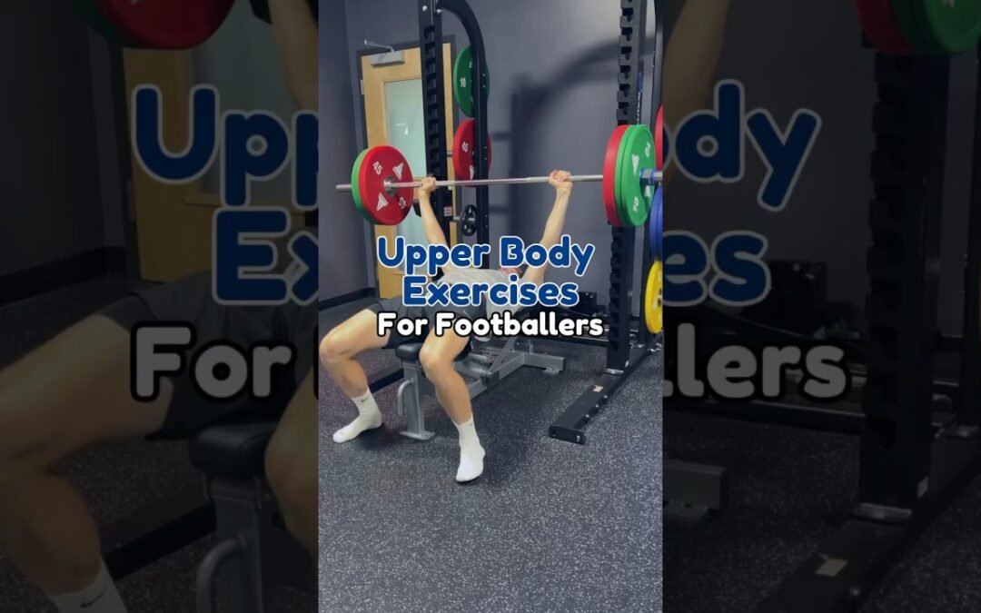 Upper Body Exercises For Footballers #footballshorts #gym #soccerexercises #football #soccershorts