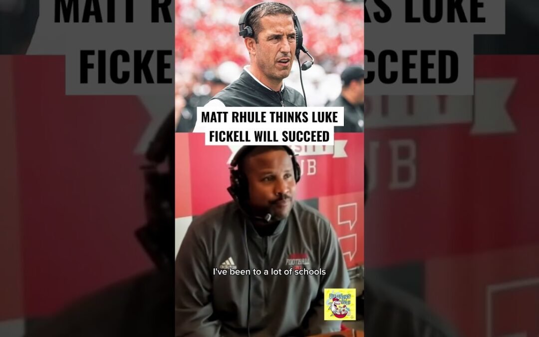 Matt Rhule Thinks Highly Of FICKELL | #shorts #cfb #huskers #cincinnati #collegefootball #football