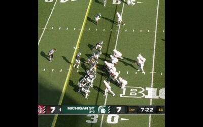 Ohio State WR Emeka Egbuka TD vs. Michigan State | Big Ten Football