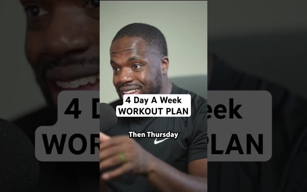 4 Day A Week WORKOUT PLAN