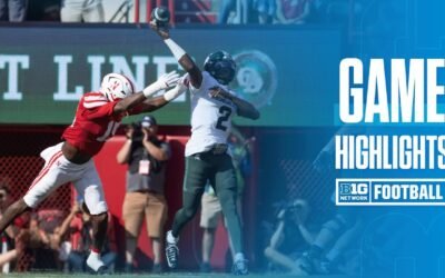 Michigan State at Nebraska | HIGHLIGHTS | Big Ten Football | 10/04/25