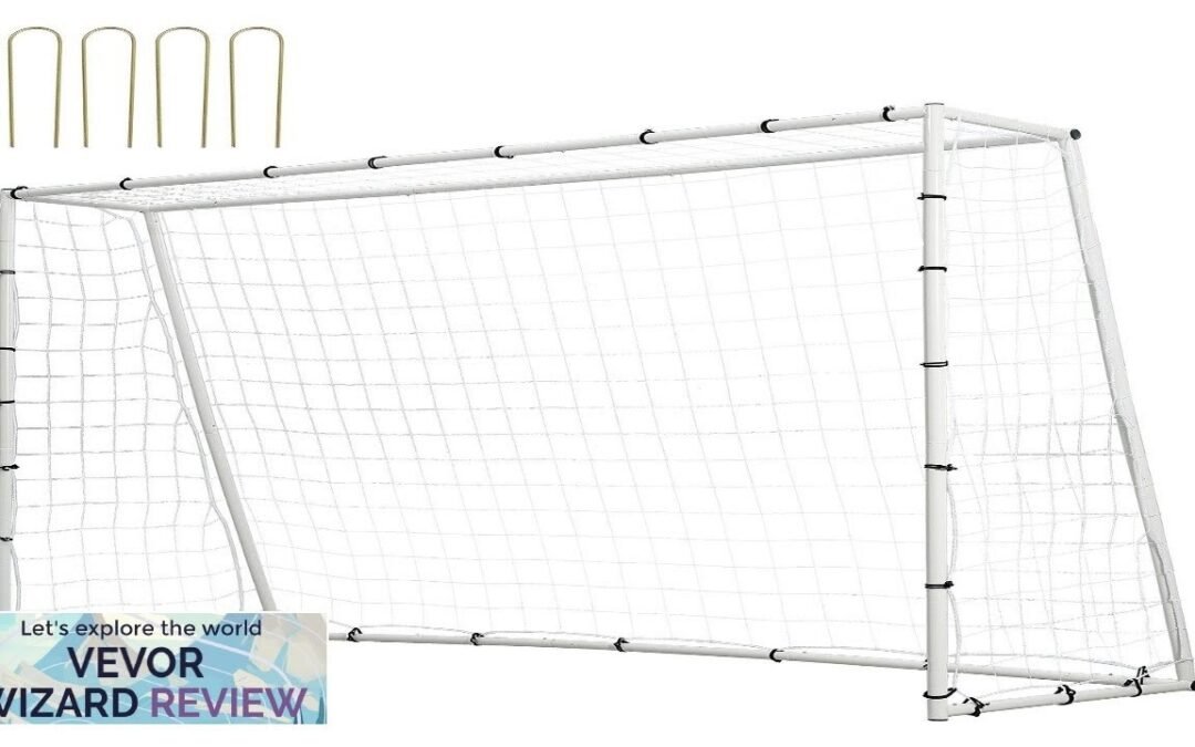 VEVOR Soccer Rebound Trainer 8x6FT Iron Soccer Training Equipment Sports Football Review