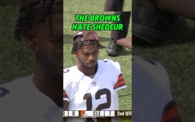 THE CLEVELAND BROWNS HATE SHEDEUR SANDERS #clevelandbrowns #shedeursanders #coachprime #deionsanders
