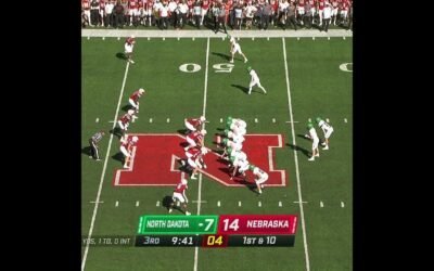Nebraska's Garrett Nelson Forced Fumble | Big Ten Football