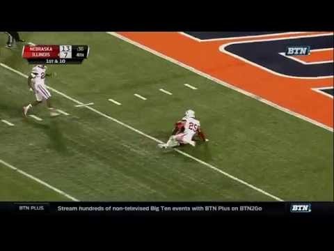 Nebraska at Illinois – Football Highlights