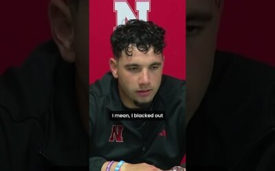 Nebraska QB Dylan Raiola on Dane Key touchdown