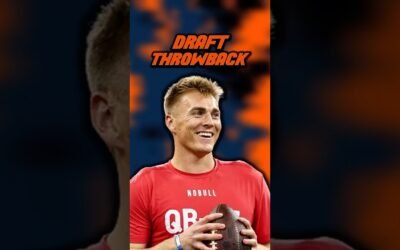Denver Broncos Throw Back Bo Nix Draft Pick  #broncos #nfl #denverbroncos