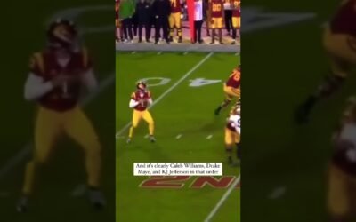 The best returning QBs in college football! #shorts #collegefootball #usc