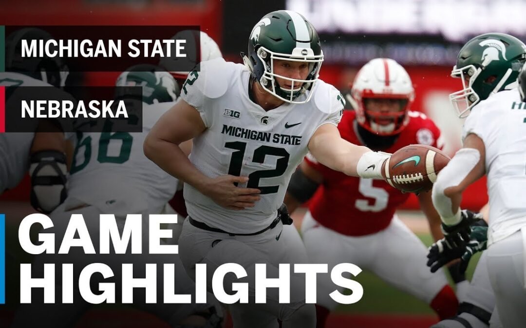Highlights: Michigan State at Nebraska | Big Ten Football