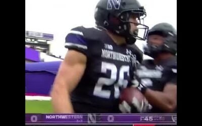 Northwestern's Evan Hull  TD vs. Ohio State | Big Ten Football