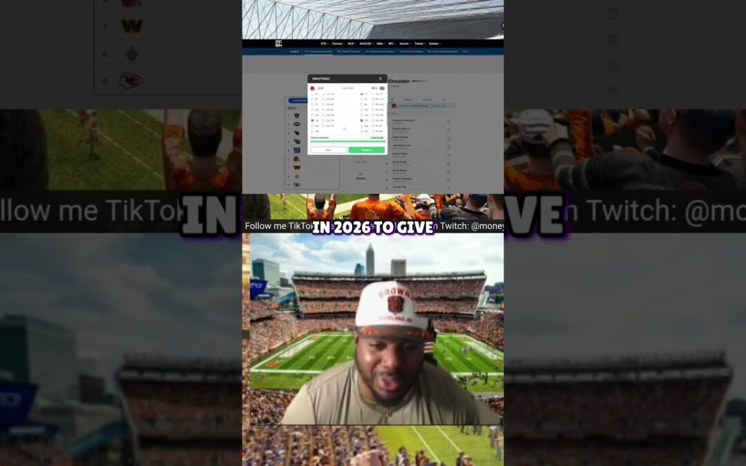 NFL Mock Draft  Browns Trade to Jets for Future Picks!