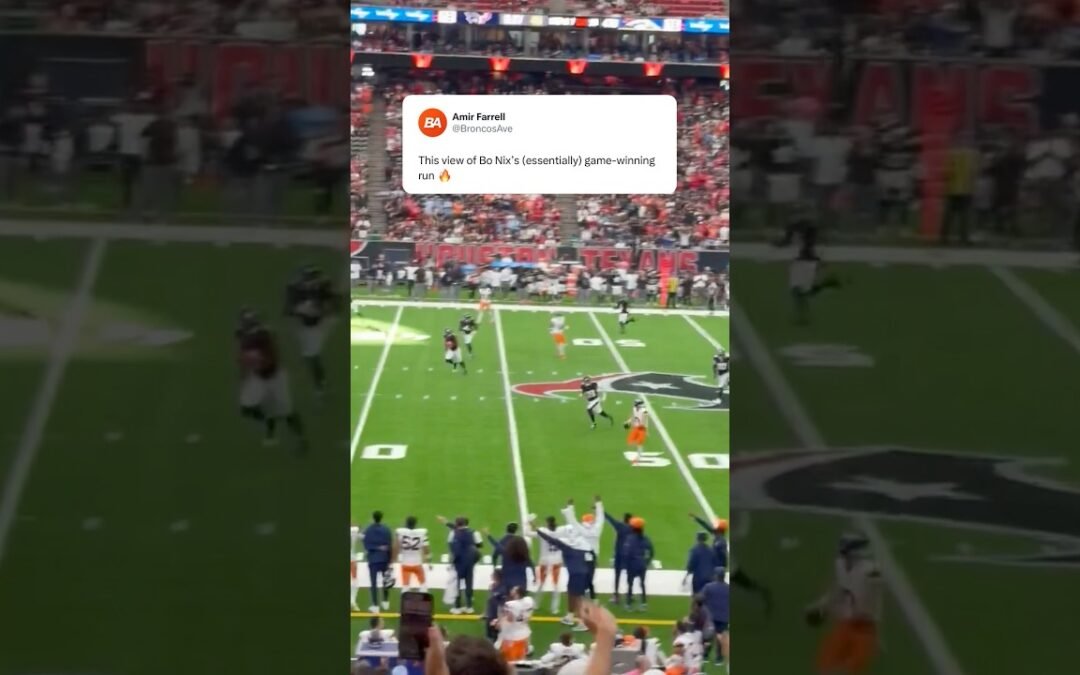 Bo Nix Is Better Than Your Favorite QB #broncos #shorts