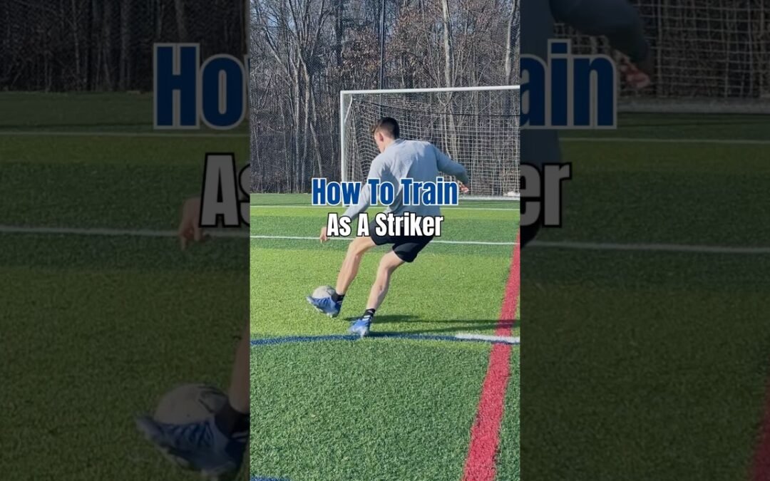 How To Train As A Striker #striker #footballtraining #soccerdrills #soccertraining #lewandowski