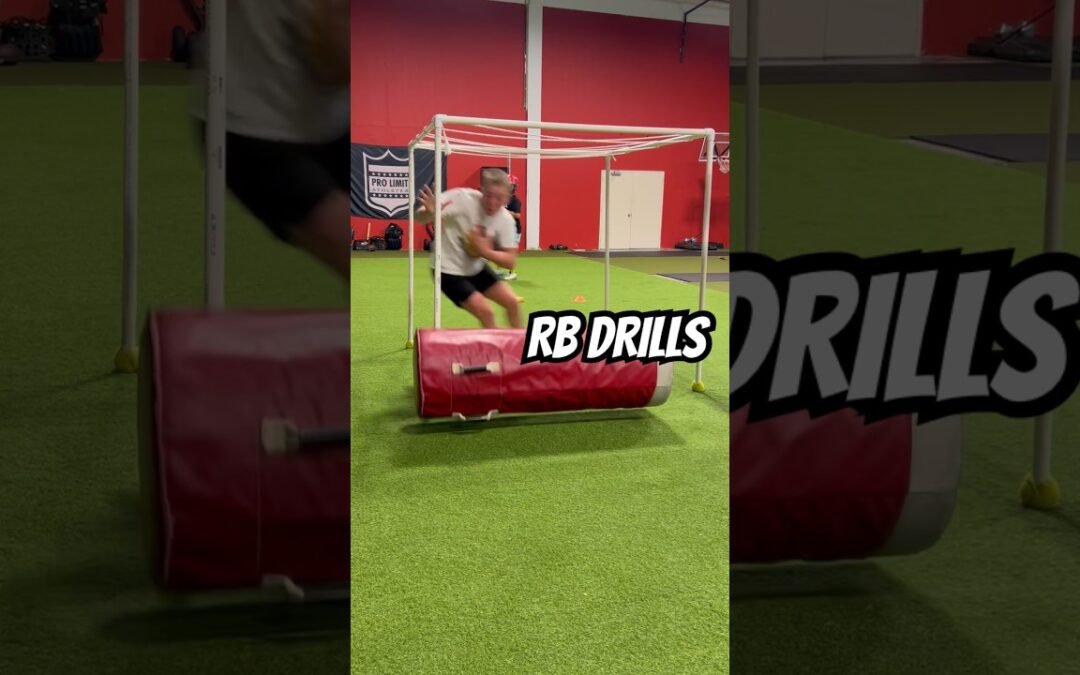 Running Back Drills #prolimitathletes #football #drills