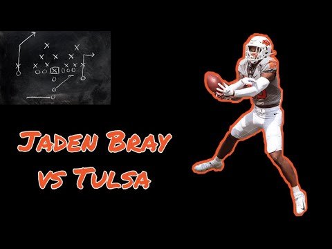 Jaden Bray vs Tulsa | Oklahoma State WR