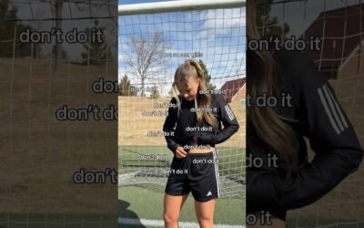 Why do soccer girls do THIS? #soccer #soccergirl